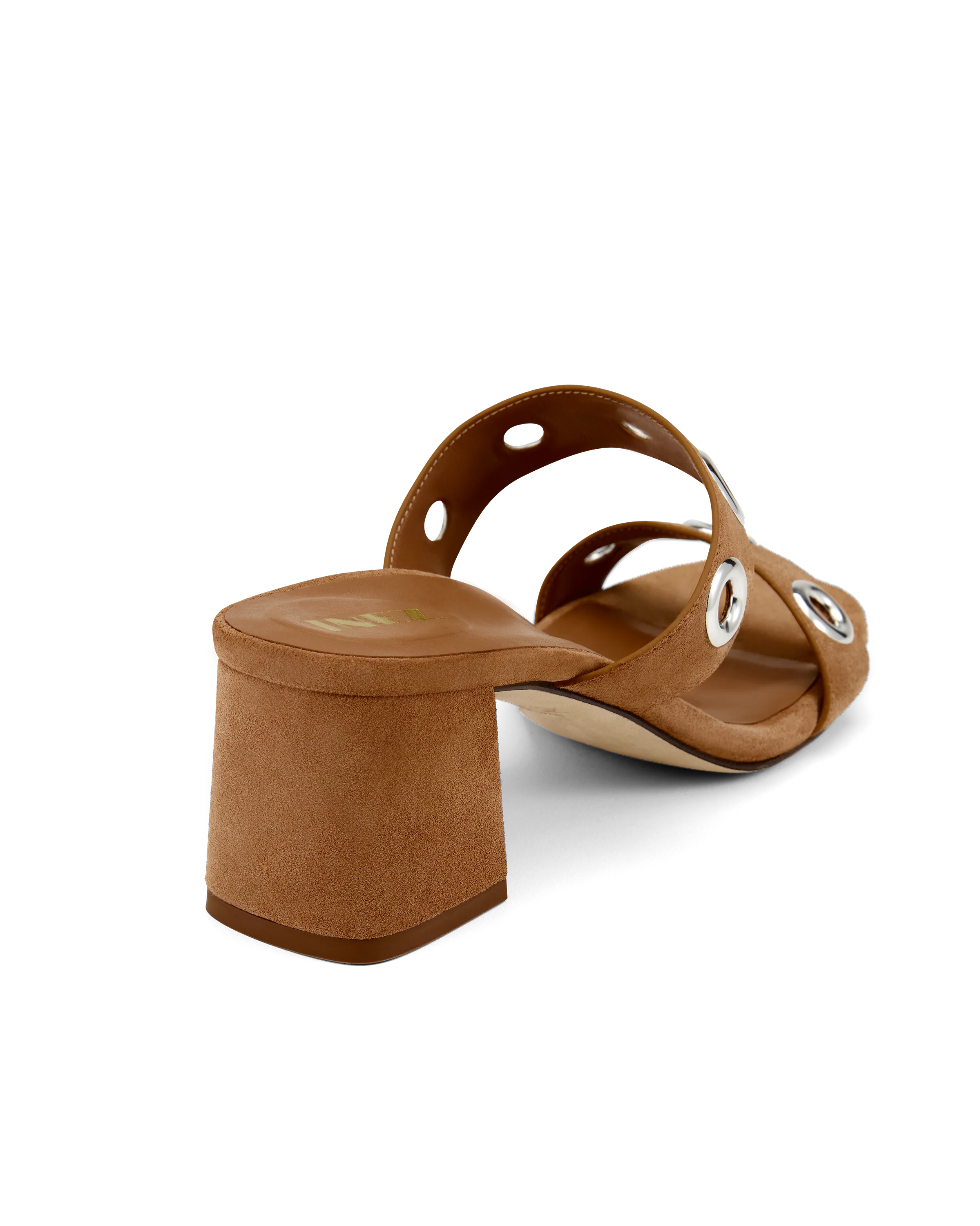 Lulu: Toffee Suede with Grommets - Image 3