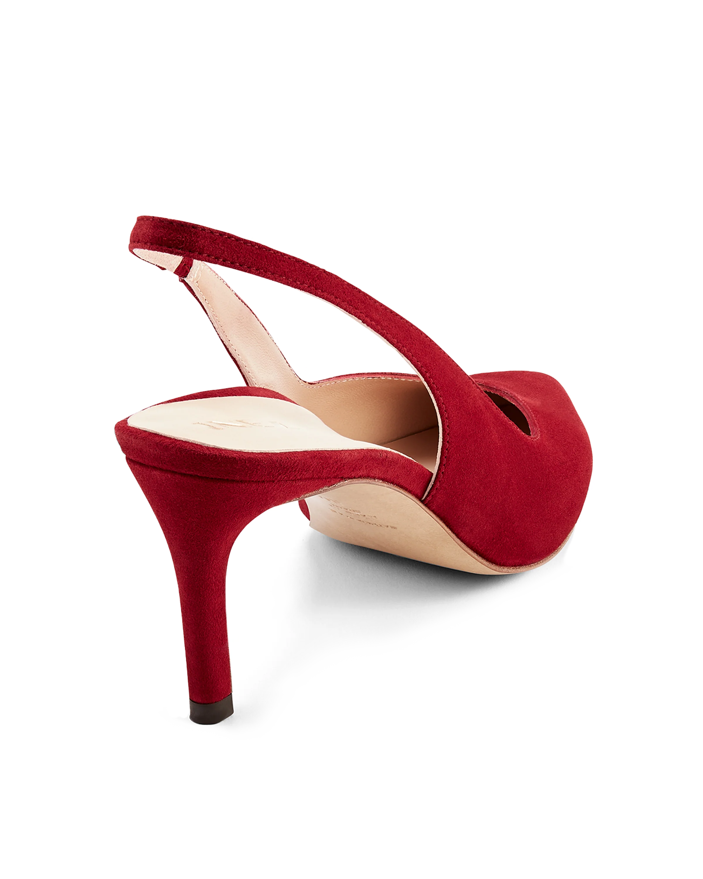 Mia: Deep Red Suede - Image 3