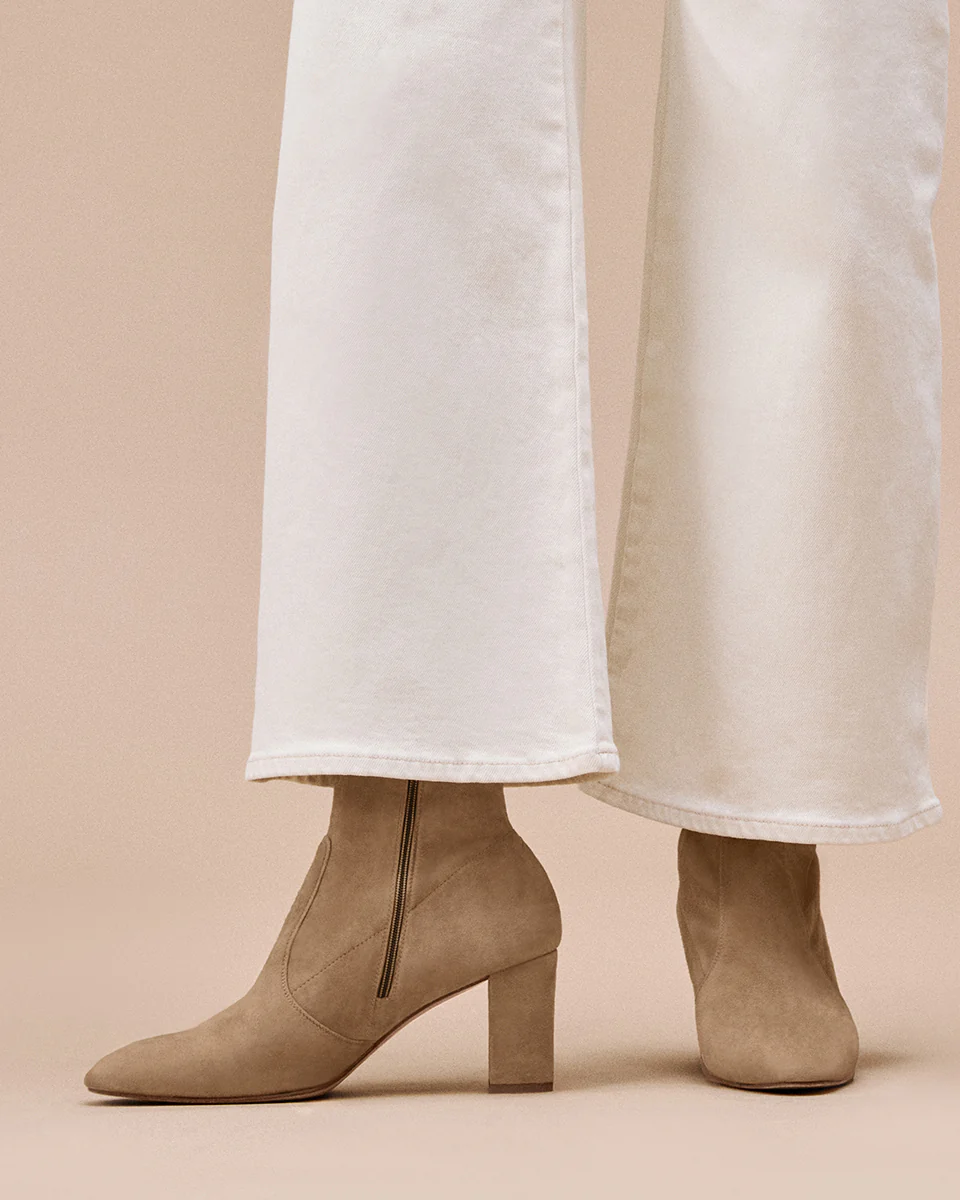 Paz 70 Stretch: Ginger Suede - Image 6